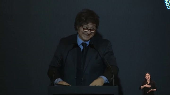 Milei, sobre el ataque sufrido en PBA: "Parece que todavía conservo los reflejos"