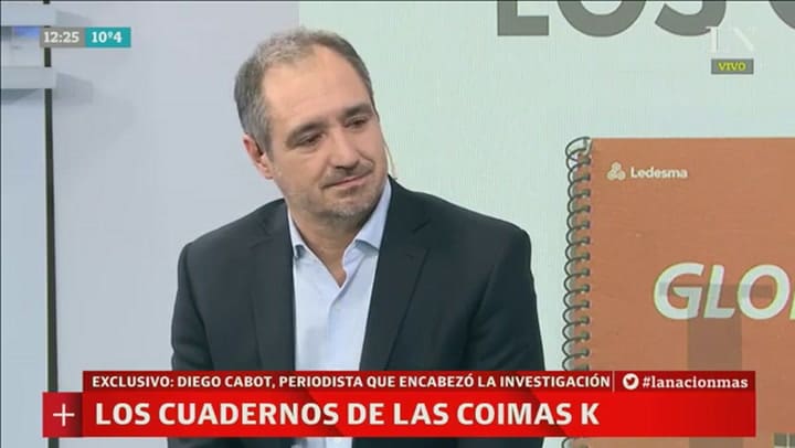 Diego Cabot cuenta cómo empezó la investigación de los cuadernos de las coimas