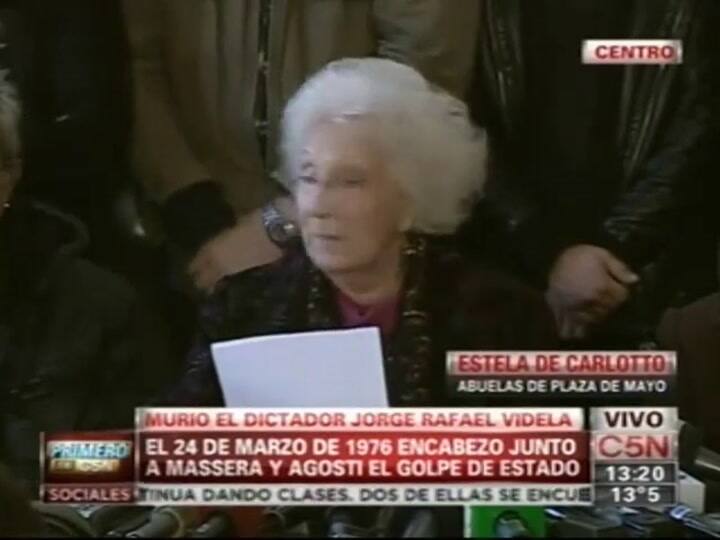 Las palabras de Estela de Carlotto (C5N)