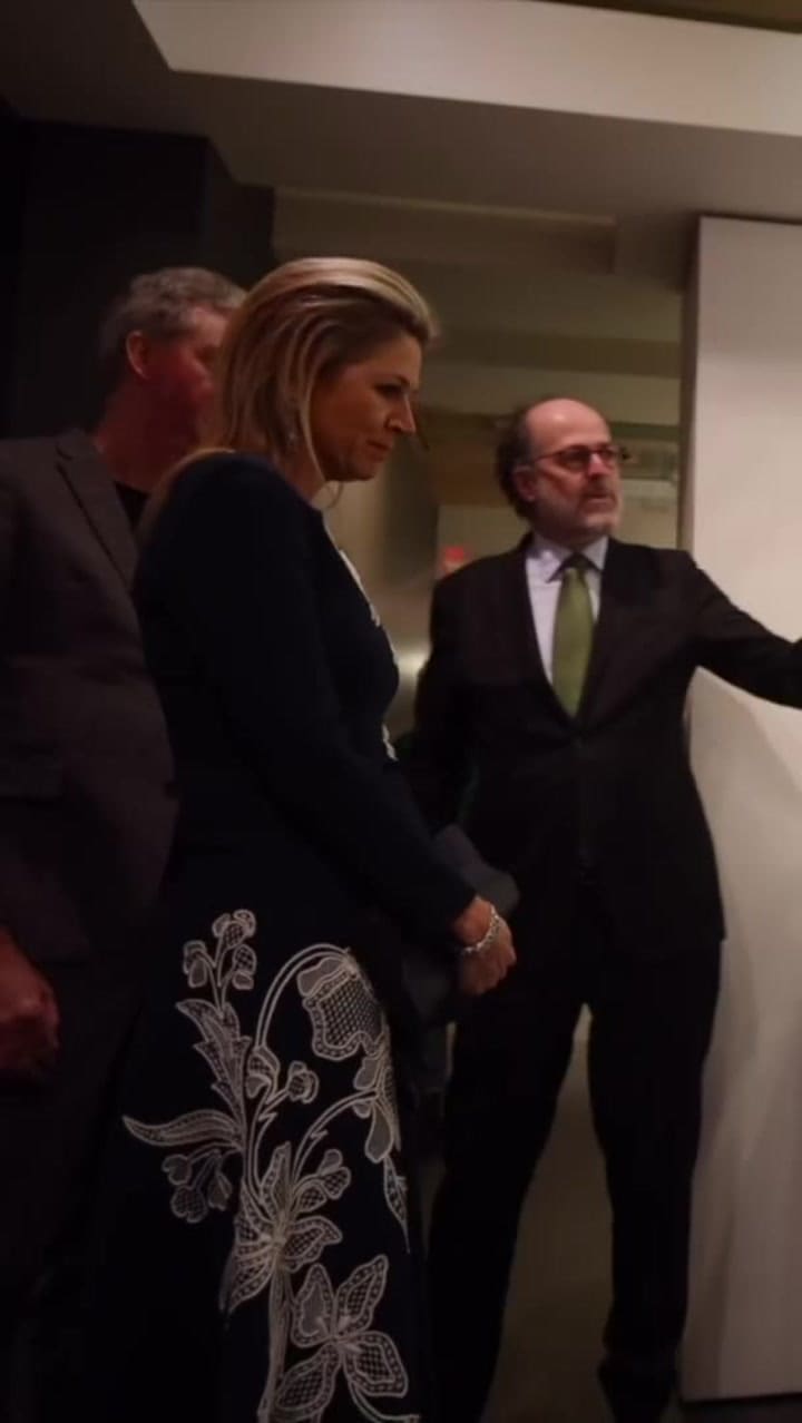 Máxima Zorreguieta visitó la exhibición de Ana Frank en Nueva York