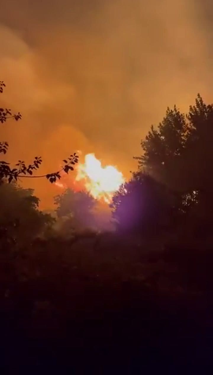 Se queman las sierras de Tandil