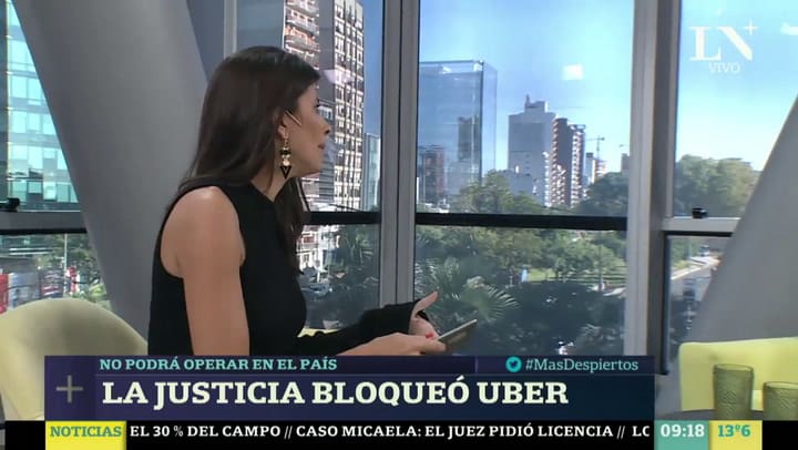 Ordenan a la justicia bloquear a UBER