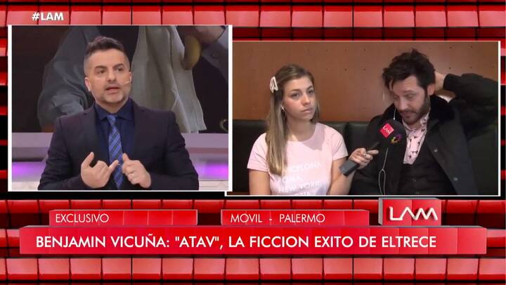 Benjamín Vicuña: “La convivencia es antinatural” - Fuente: eltrece