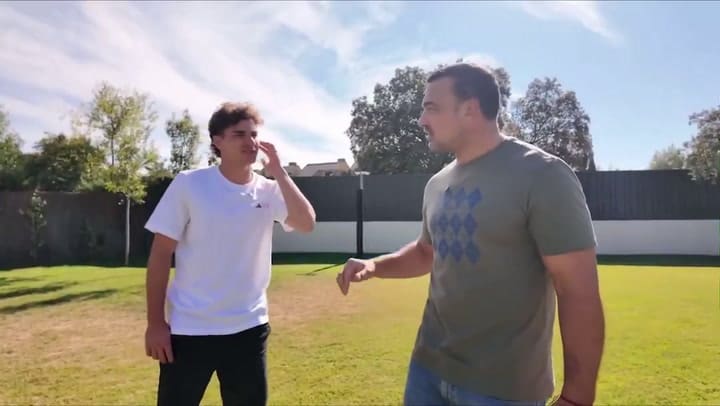 La Araña contó que concentra con Enzo Fernández