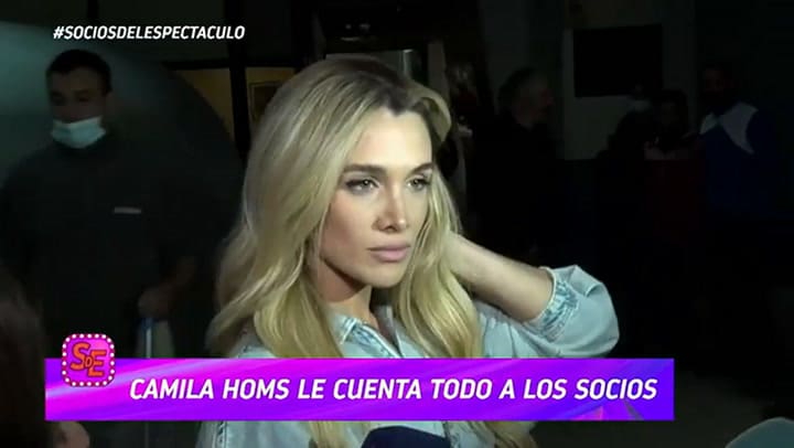 El exabrupto del padre de Camila Homs cuando le preguntaron por Rodrigo De Paul