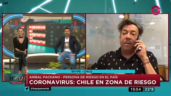 Coronavirus: Aníbal Pachano y su polémica opinión sobre el aislamiento - Fuente: HQV / elnueve