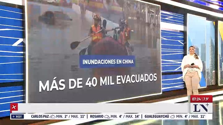 Inundaciones en China II
