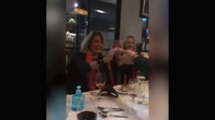 La fiesta en la que Anamá Ferreyra cantó sin barbijo y anunció que tenía coronavirus