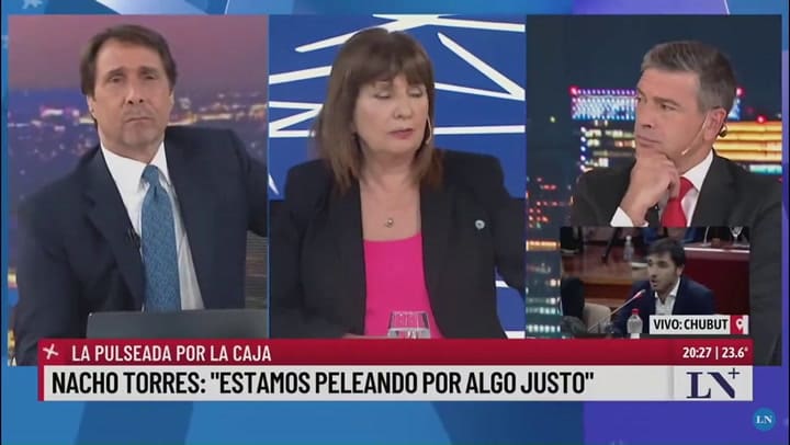 Patricia Bullrich: "Desde la costa hasta la montaña en Chubut no vive nadie, hay nada más que un millón de guanacos"