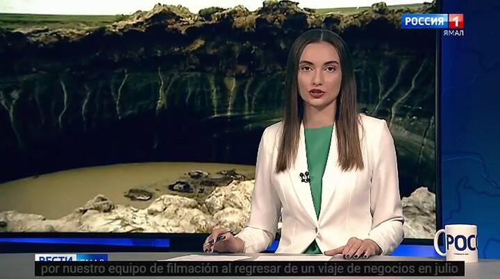 Alarma por la aparición de un cráter de 50 metros de profundidad en Siberia