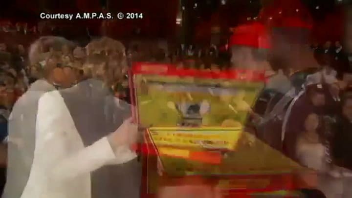 Ellen Degeneres y su recordada pizza