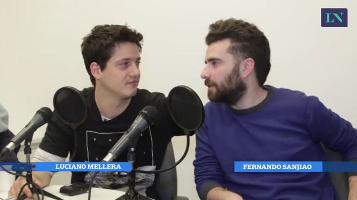 El backstage: Fernando Sanjiao y Luciano Mellera, en su paso por 15 minutos de fama