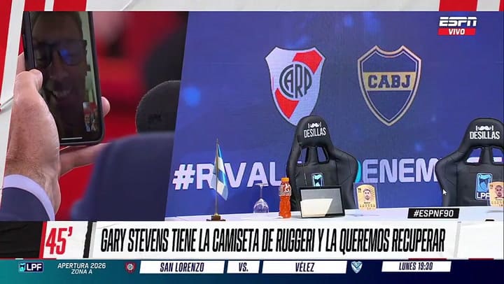 Oscar Ruggeri llamó en vivo a un exjugador inglés y le reclamó las Malvinas