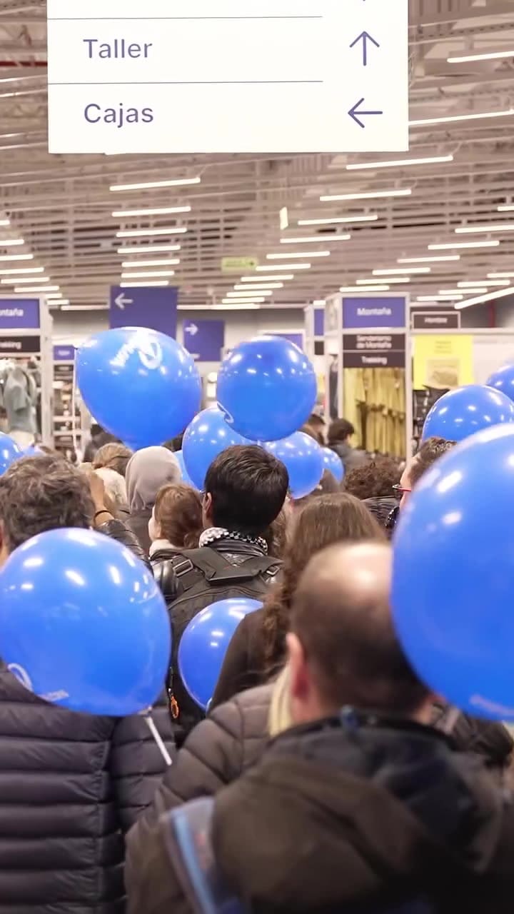 La inauguración del local de Decathlon Argentina