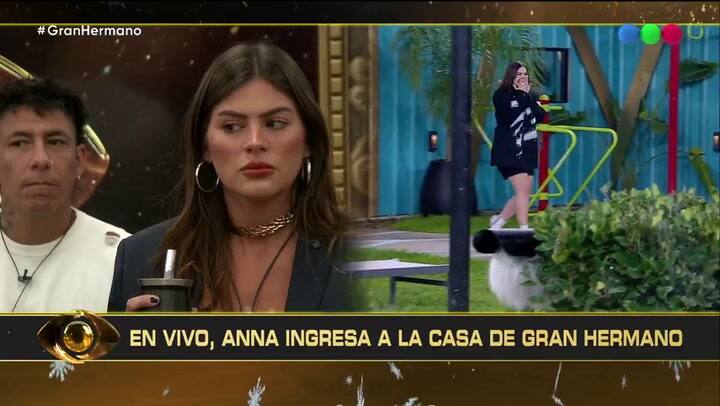 Así fue el ingreso de Anna del Boca a Gran Hermano con el Congelados