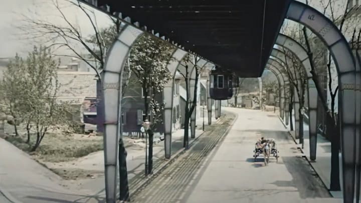 Wuppertal Schwebebahn 1902 & 2015 Side By Side Video