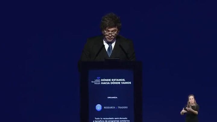 Milei habló de "la revolución de los seguros"
