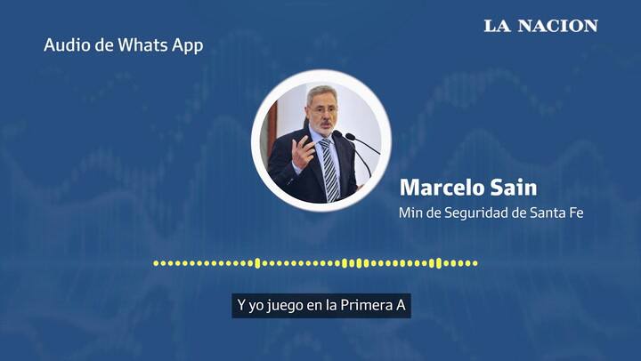 Viralizan un audio donde el ministro Sain critica y descalifica a la policía santafesina