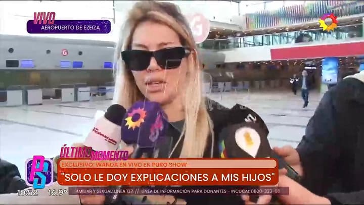 Wanda Nara habló de Mauro Icardi y la China Suárez