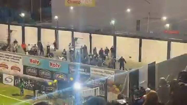 Hubo serios incidentes en un partido y un jugador de Platense fue brutalmente agredido