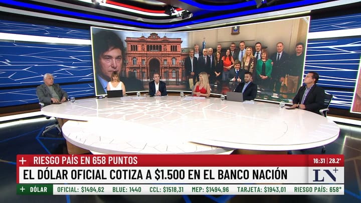 El analista politico Carlos Germano en LN+