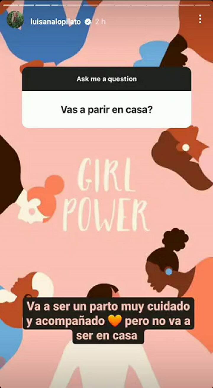 Luisana Lopilato reveló cómo pasa el tiempo antes del parto y sorprendió a sus fans