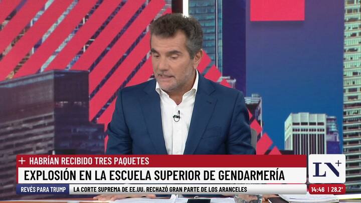 Explosion en la Escuela Superior de Gendarmeria