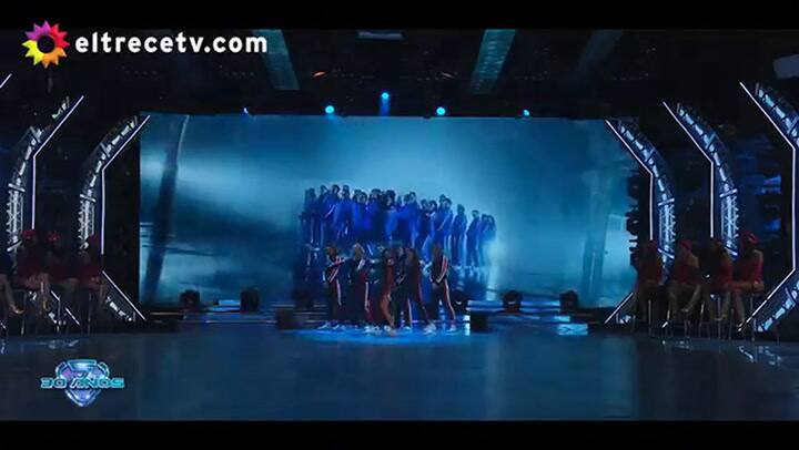 Martín Baclini y Cinthia Fernández bailaron “Con calma”, de Daddy Yankee & Snow - Fuente: eltrece