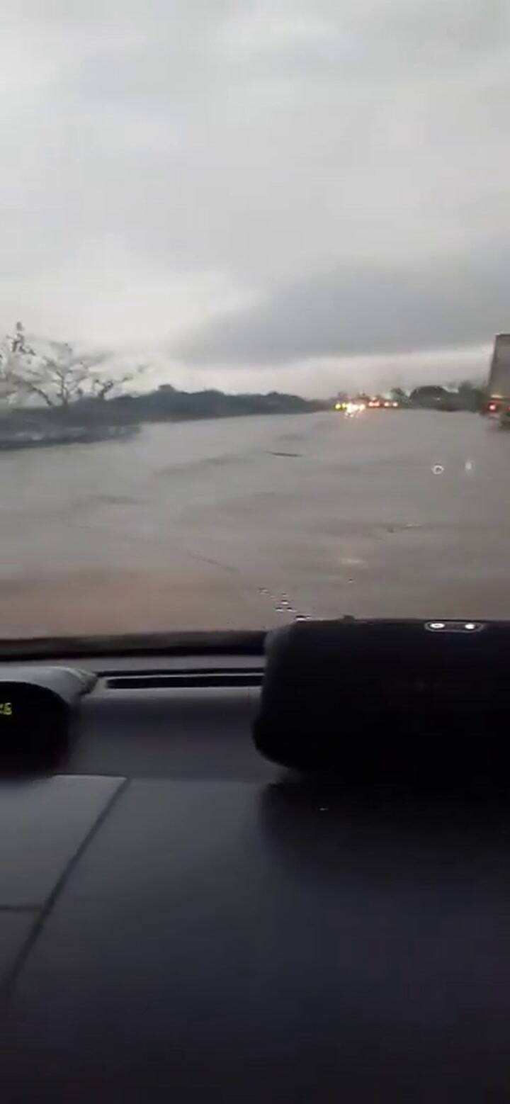 Así está la Ruta 41 entre San Antonio de Areco y Baradero