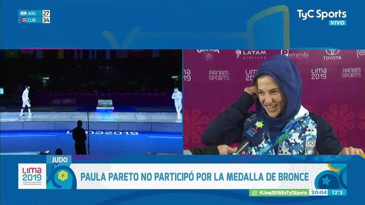 Paula Pareto: 'La idea es ver si llego a recuperarme bien para el Mundial' - Fuente: TyC Sports