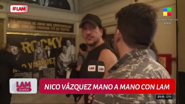 Nico Vázquez volvió a hablar en LAM sobre los rumores de romance con Dai Fernández