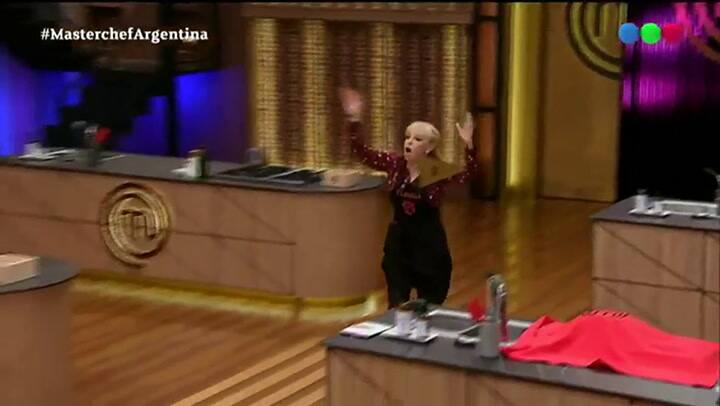 Claudia Villafañe combativa en la gala de eliminación - Fuente: Telefe