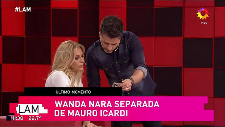 Yanina Latorre leyó los mensajes que le envió Wanda Nara en medio de su pelea con Mauro Icardi