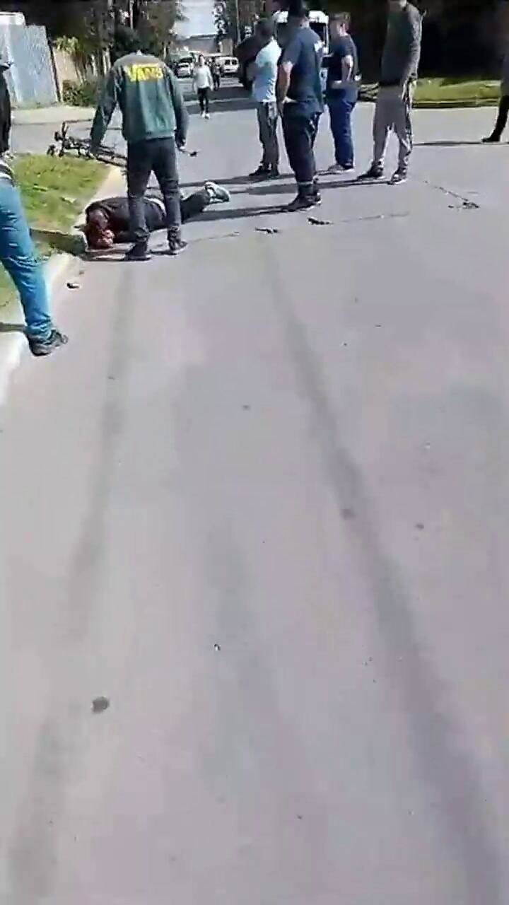 Quilmes: vecinos le dieron una brutal golpiza a un delincuente que disparó contra un hombre