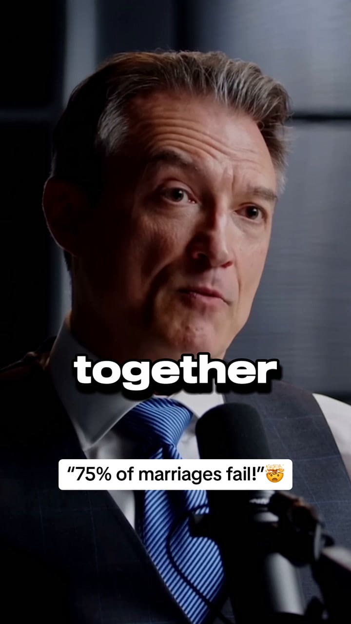 James Sexton revela cuantos de los matrimonios se divorcian en el mundo