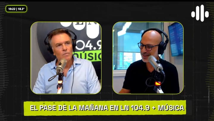 El clásico pase de las 10 entre Leo y Fernando