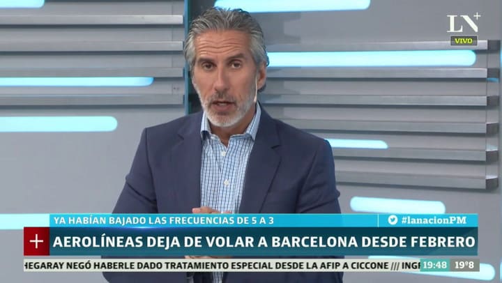 Desde febrero, Aerolíneas Argentinas dejará de volar a Barcelona