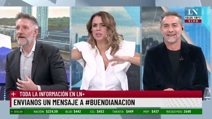 Ahora mi novio es Luis Majul', el divertido video en el pase de Majul y Novaresio