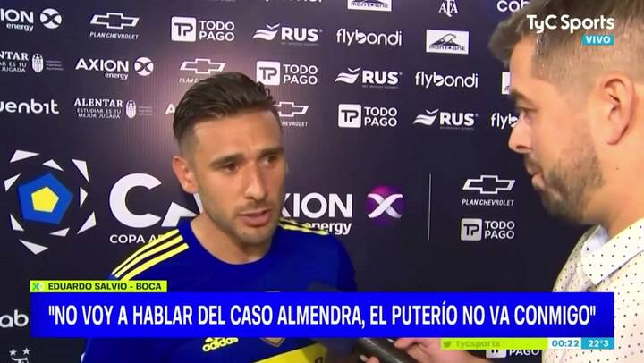 Salvio evitó entrar en la polémica Almendra-Battaglia