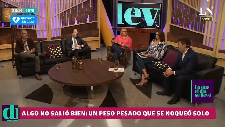 Algo no salió bien: Un peso pesado que se noqueó solo