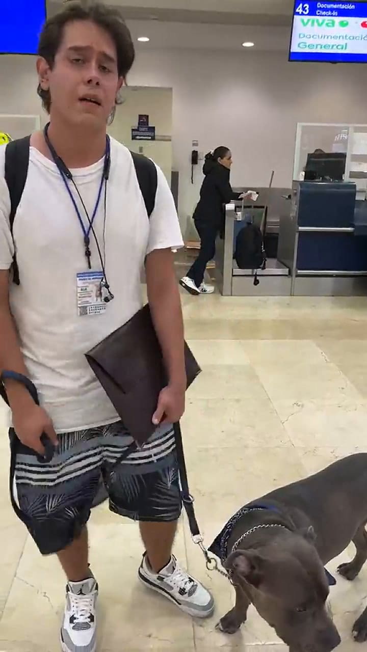 Perdió el avión por una razón que lo desconcertó