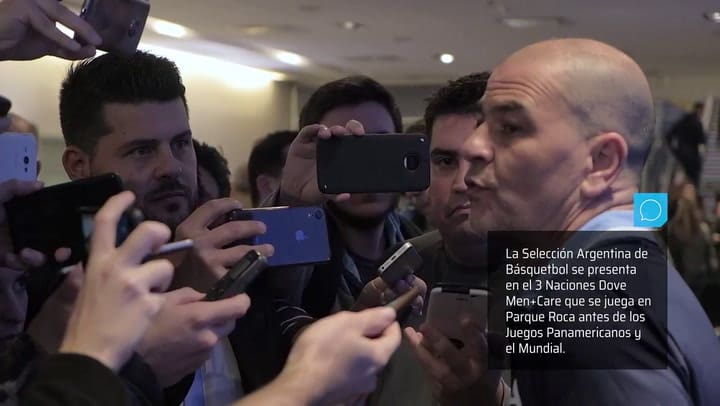 La Selección Argentina de básquet se afianza en el 3 Naciones