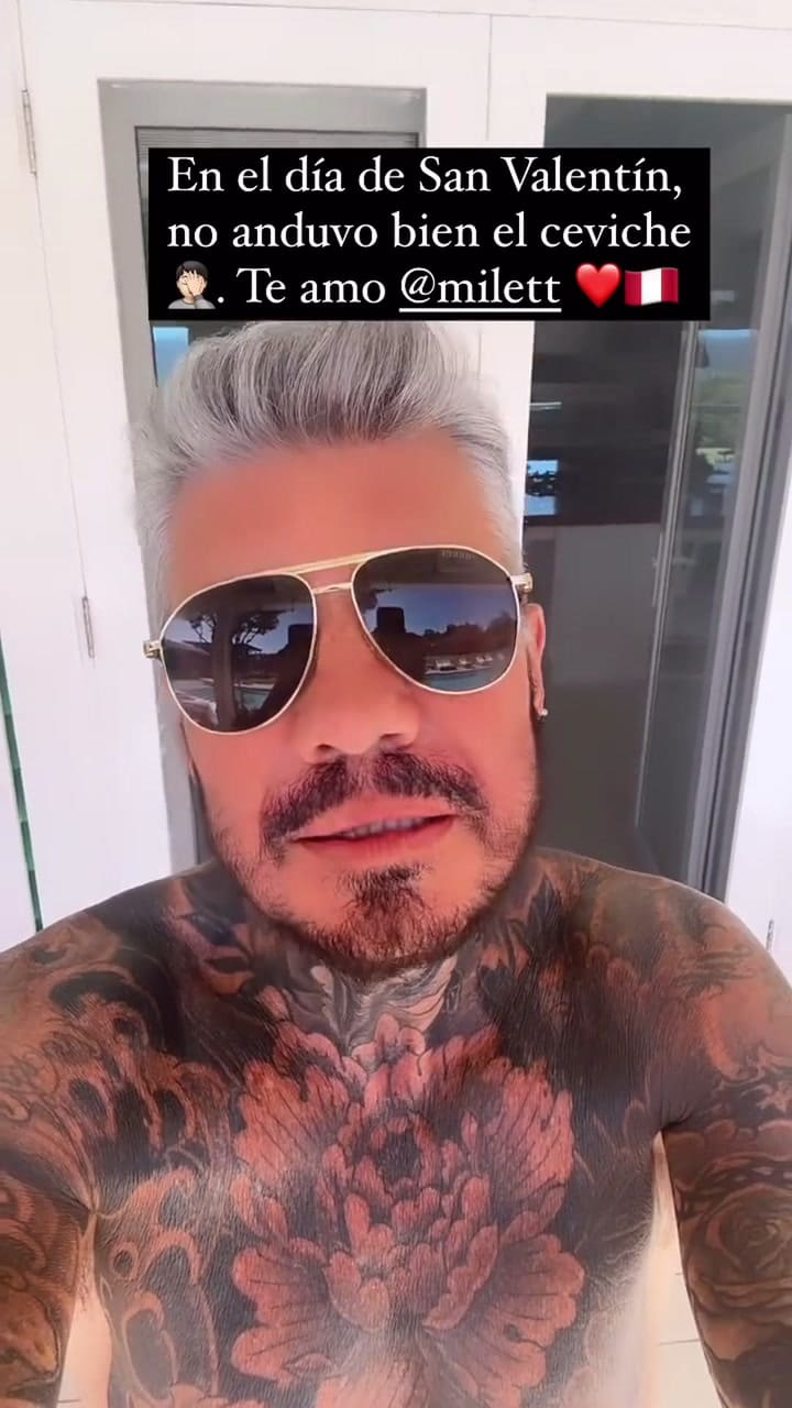 Milett Figueroa preparó ceviche para San Valentín, pero Marcelo Tinelli desaprobó el plato