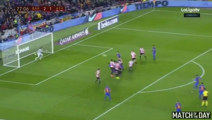 Lo hizo otra vez: tres partidos y tres goles de tiro libre, el increíble 2017 de Messi