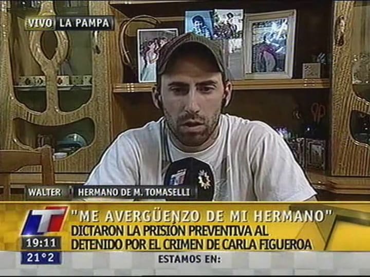 Habló el hermano de Tomaselli (TN)