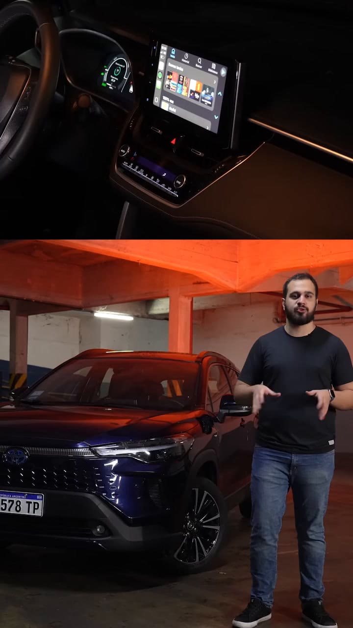 Así es el Toyota Corolla Cross híbrido