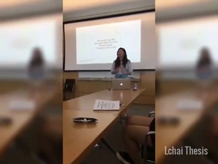 Defendió su tesis en ropa interior - Fuente: Bio Bio Chile