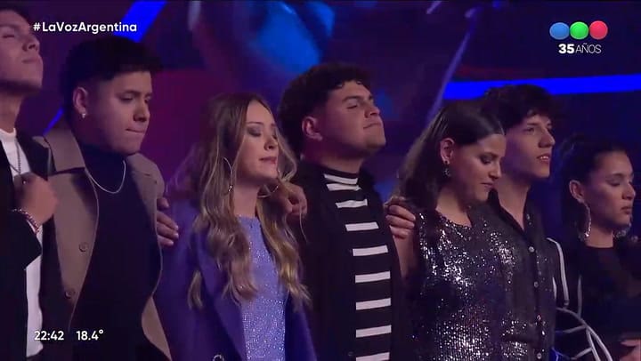 Nicolas Behringer fue el mas votado para continuar en carrera en La Voz Argentina