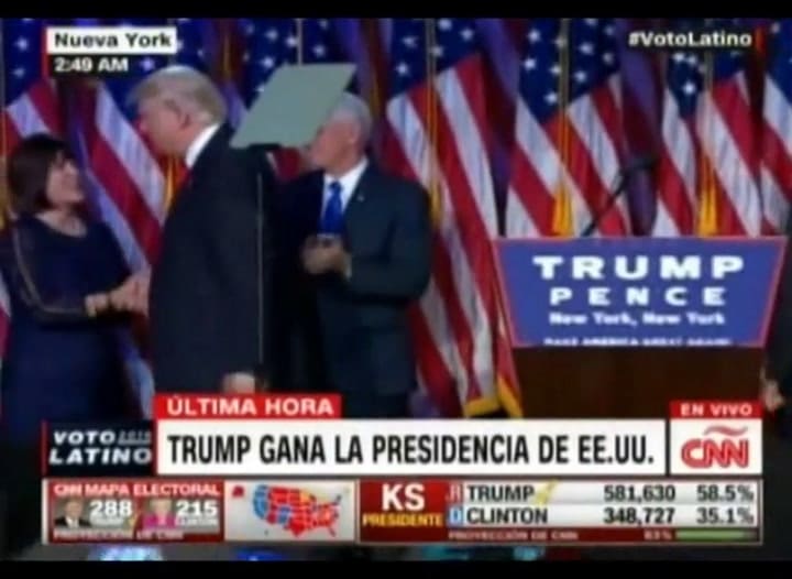 El discurso de Donald Trump luego de ser electo Presidente de los EEUU
