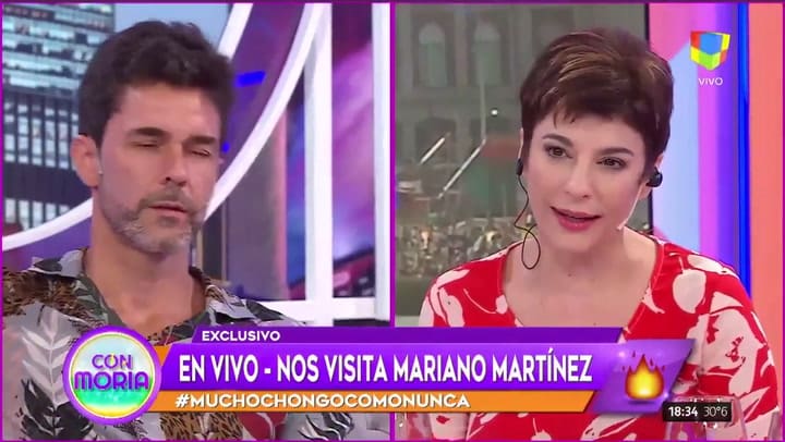 Mariano Martínez se quebró al hablar sobre la detención de su padre - Fuente: América TV